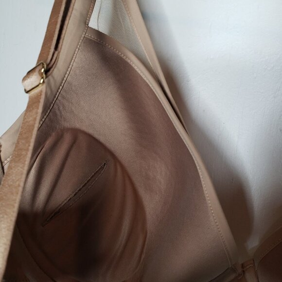 Thirdlove 24/7 Classic Uplift Plunge Bra‎ 32F Beige - Picture 6 of 7